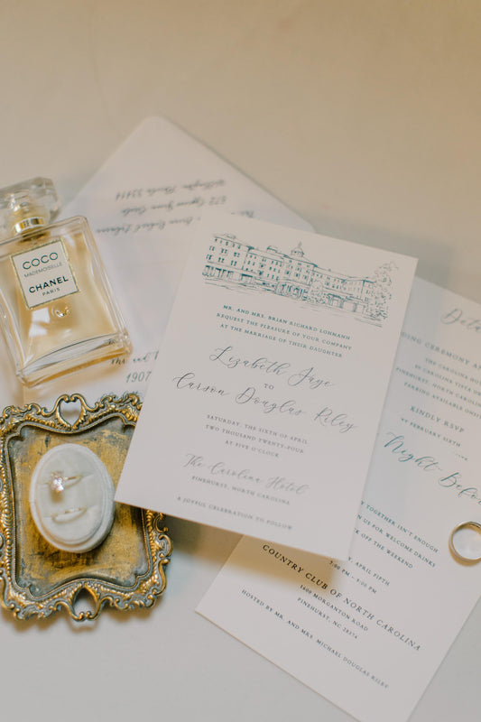 Venue Sketch Invitation Suites