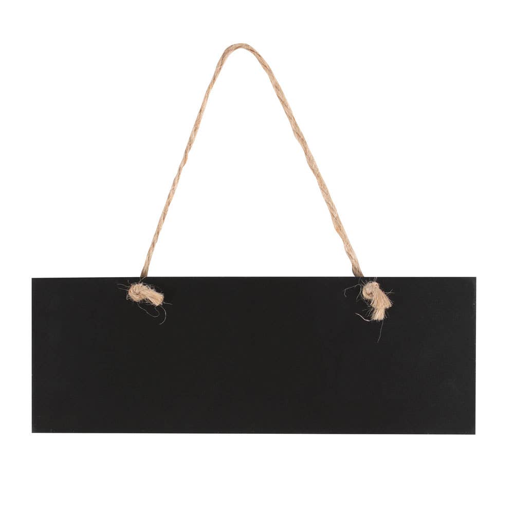 Wooden Manifesting in Progress sign hanging reverse of sign