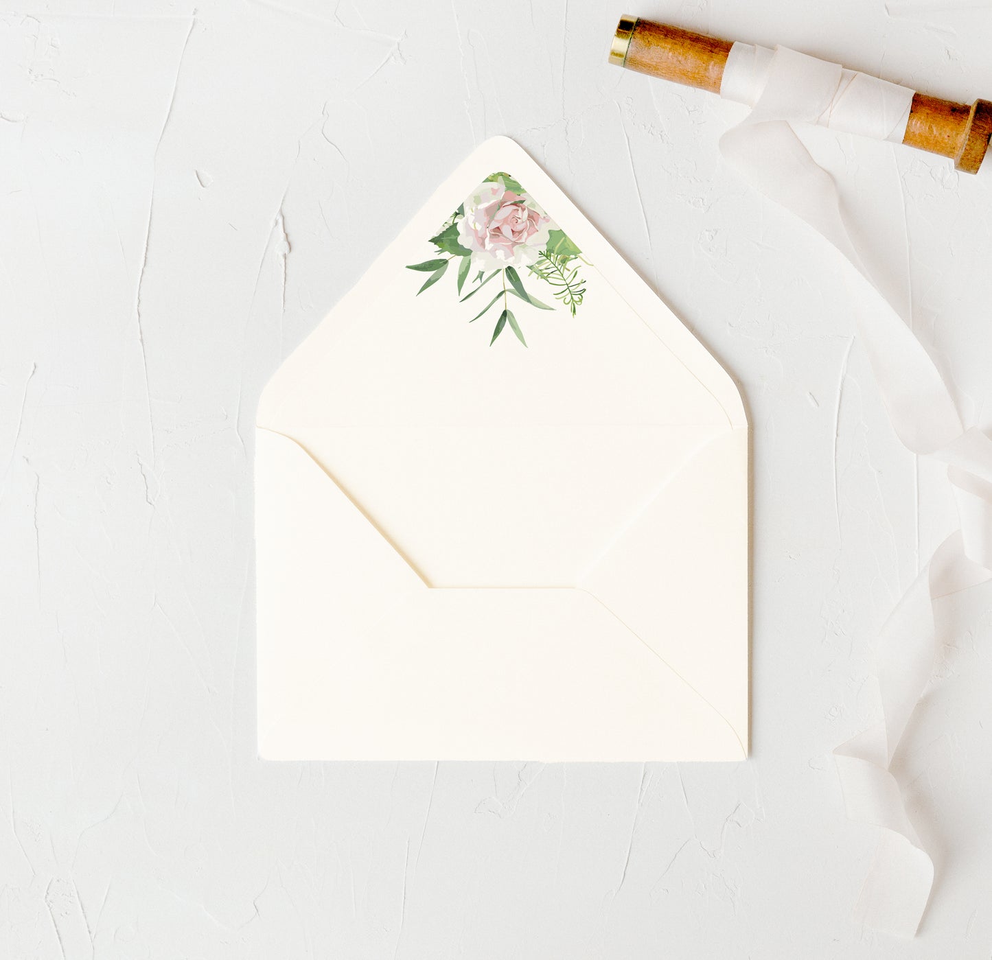 Botanical Envelope Lining