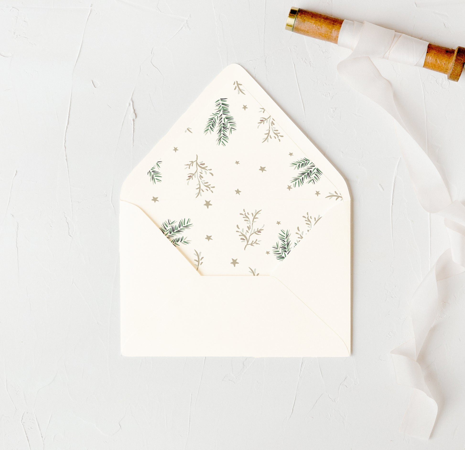 Tis The Season Envelope Lining