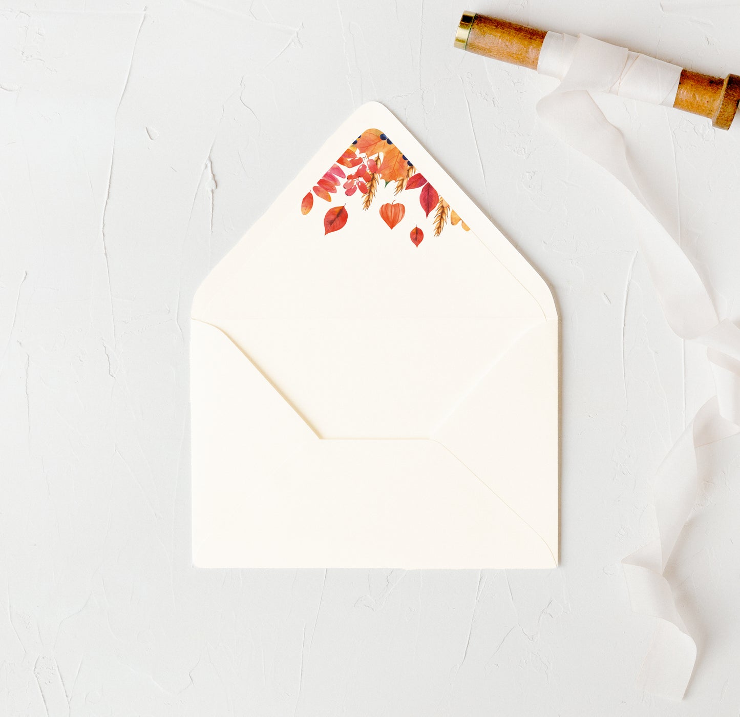 Autumn Envelope Lining