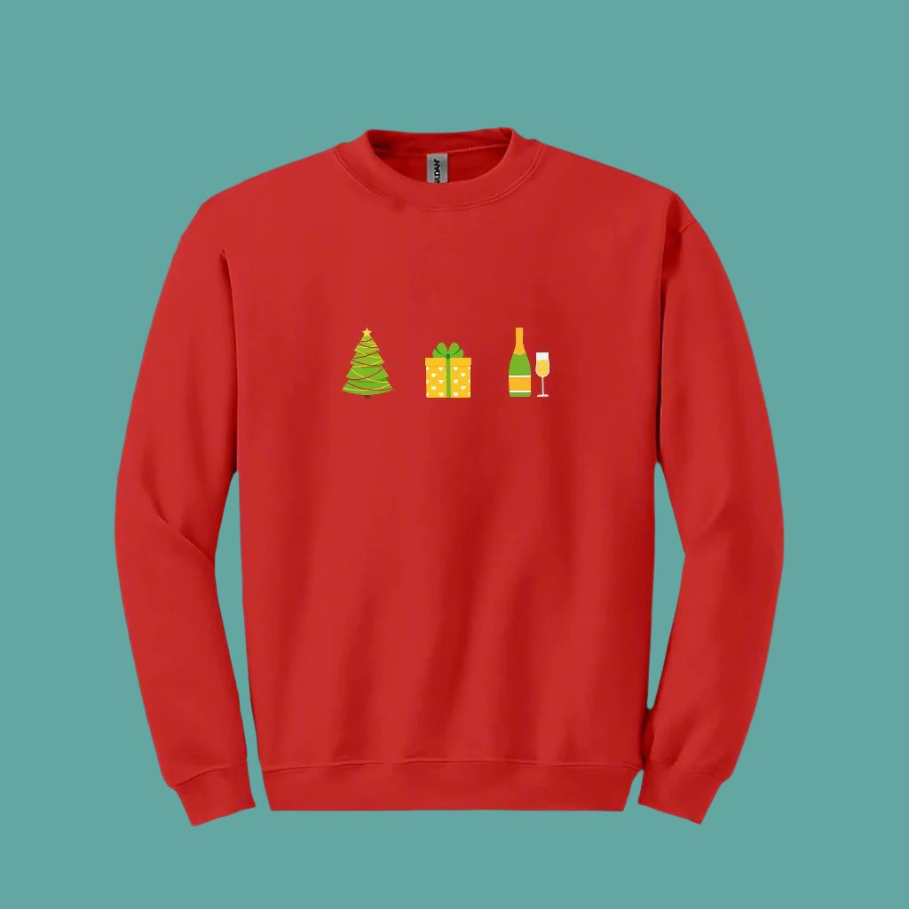 Red Christmas sweater UK