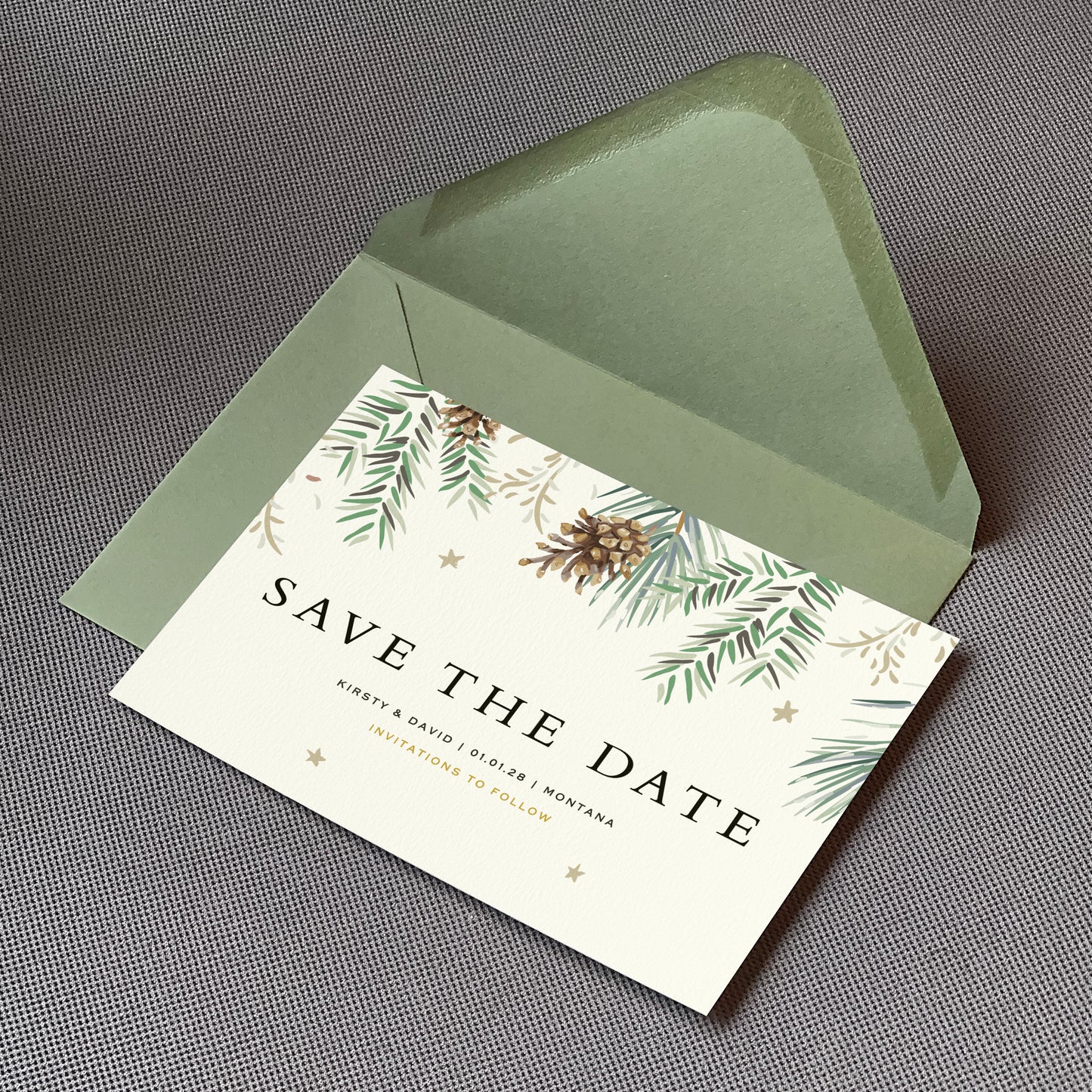 The Season Save The Date Cards