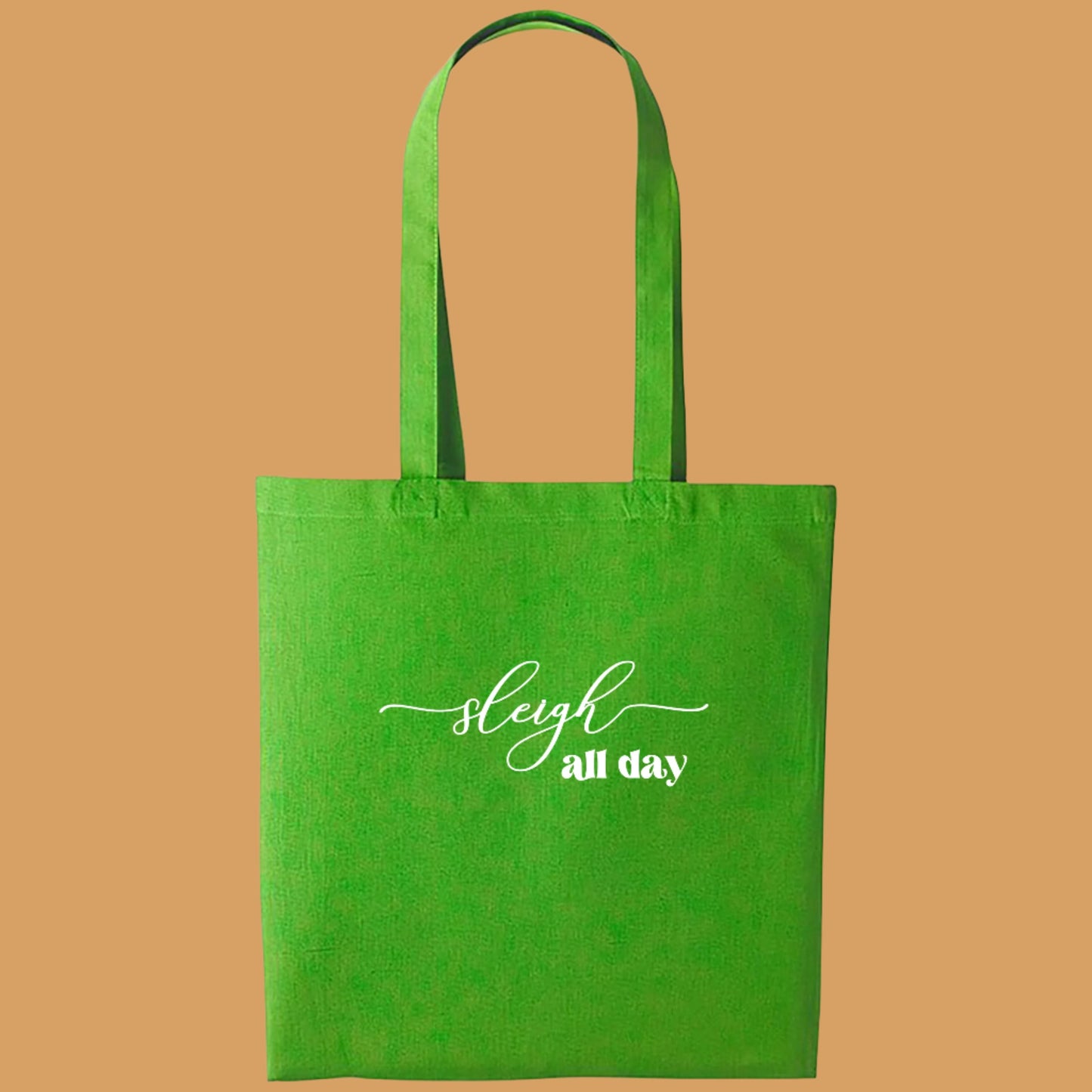 Sleigh All Day Tote Bag Green