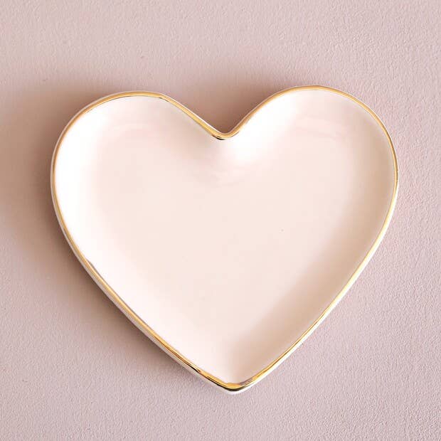 Heart-Shaped Trinket Dish