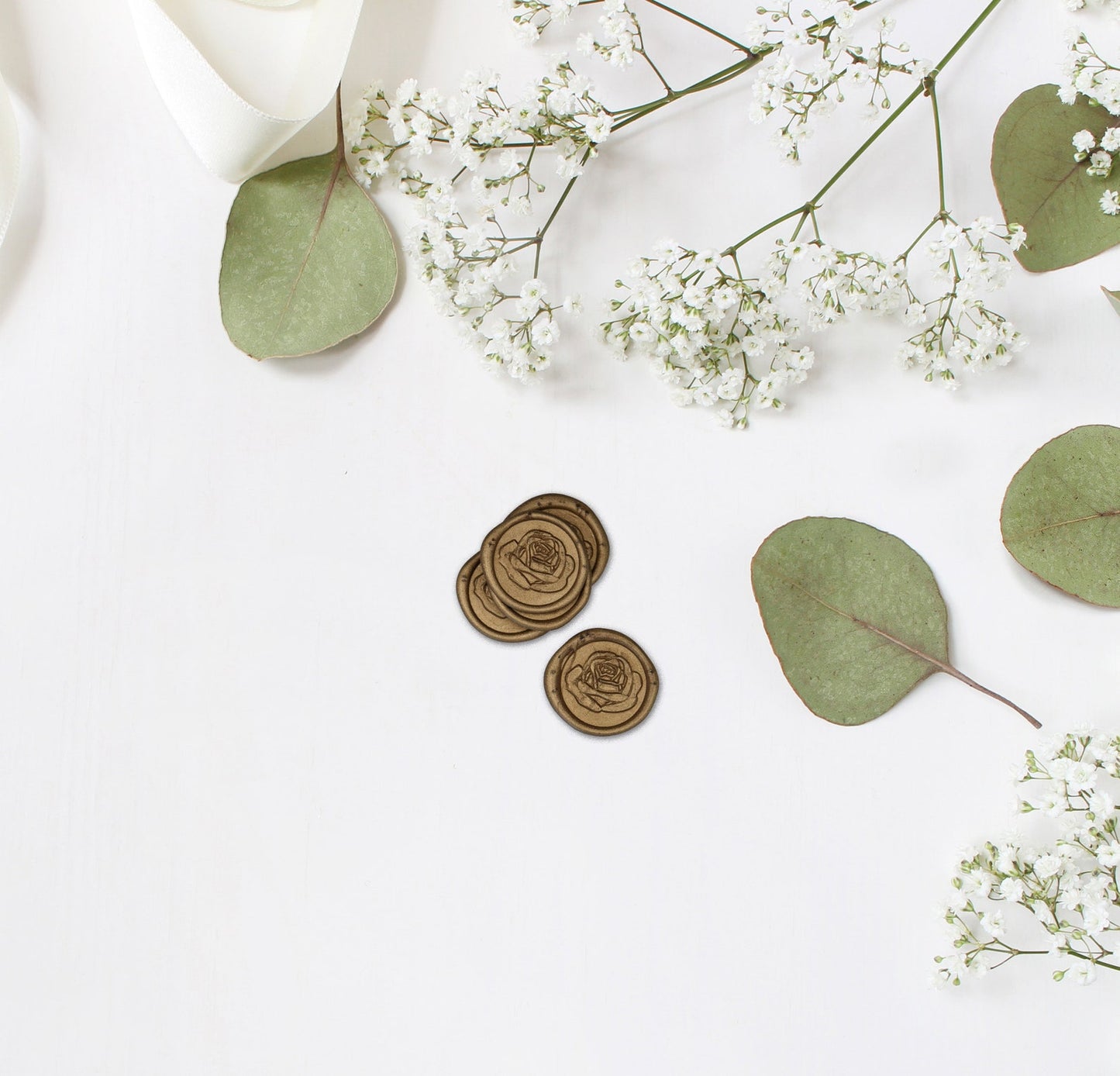 Gold Wax Seal Stickers