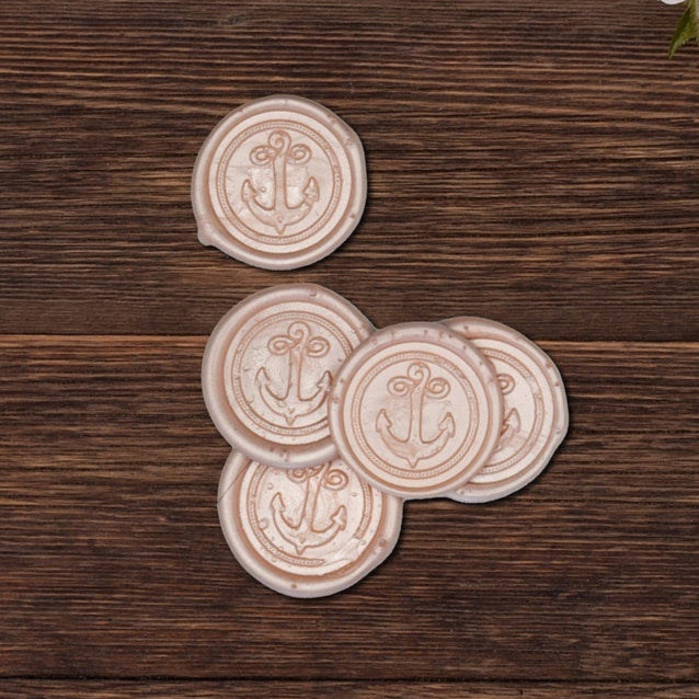 Anchor Blush Pink Wax Seals