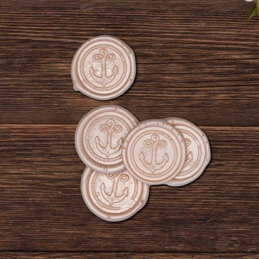 Anchor Blush Pink Wax Seals