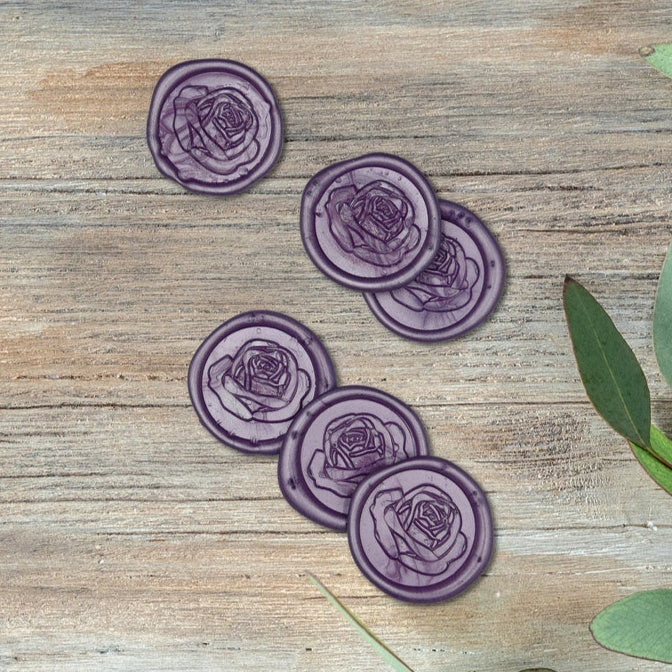 Rose Lavender Wax Seals