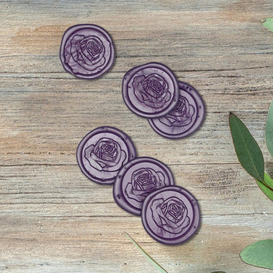 Rose Lavender Wax Seals