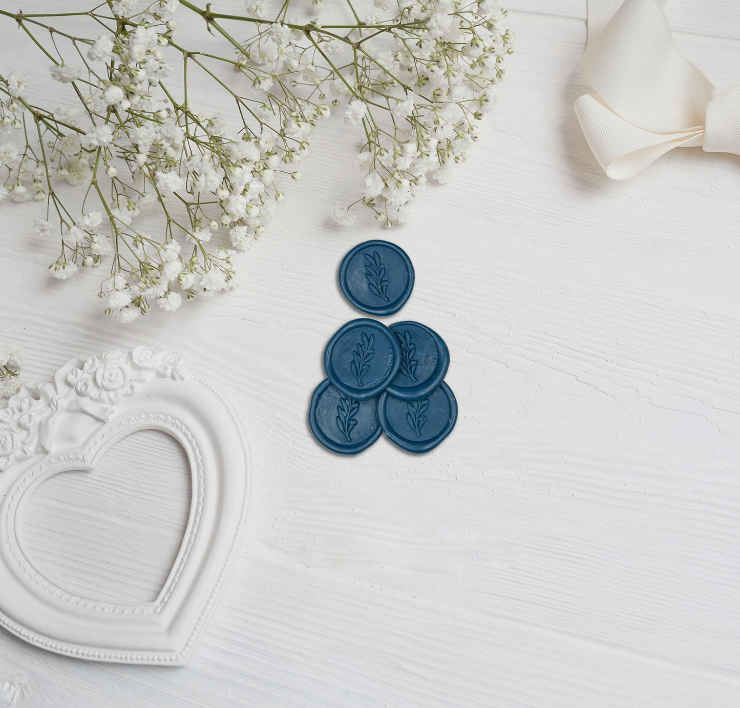 Blue Wedding Wax Seals