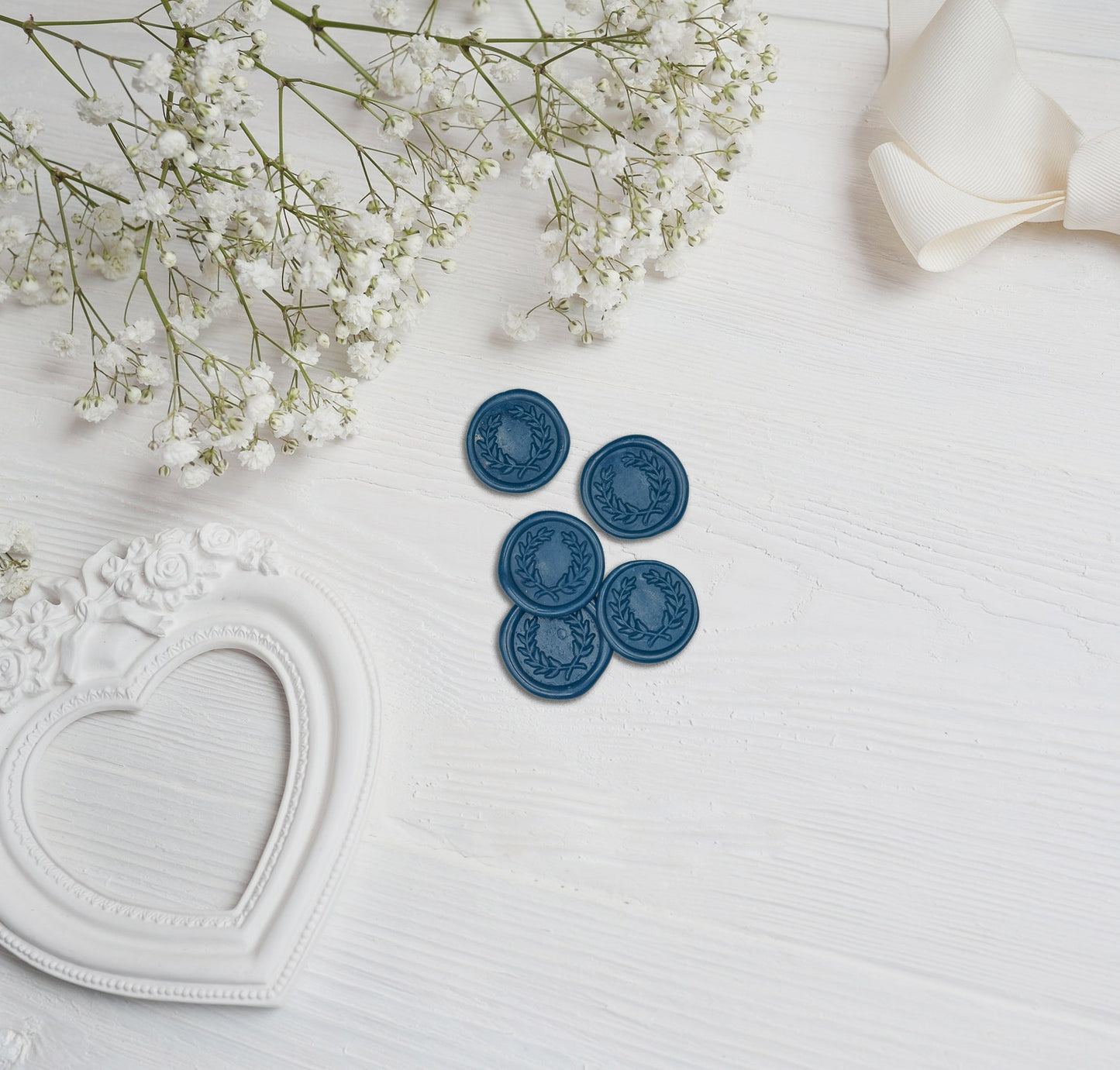 Blue Wedding Wax Seals