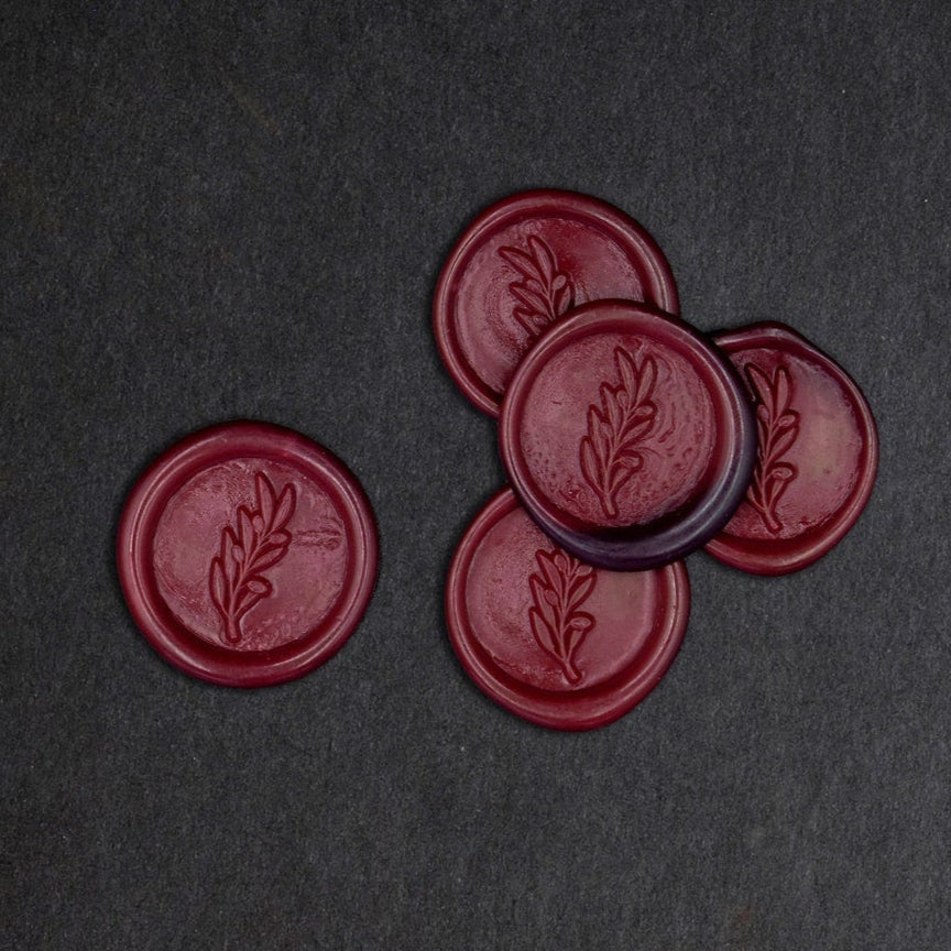Red Wax Seal Stickers