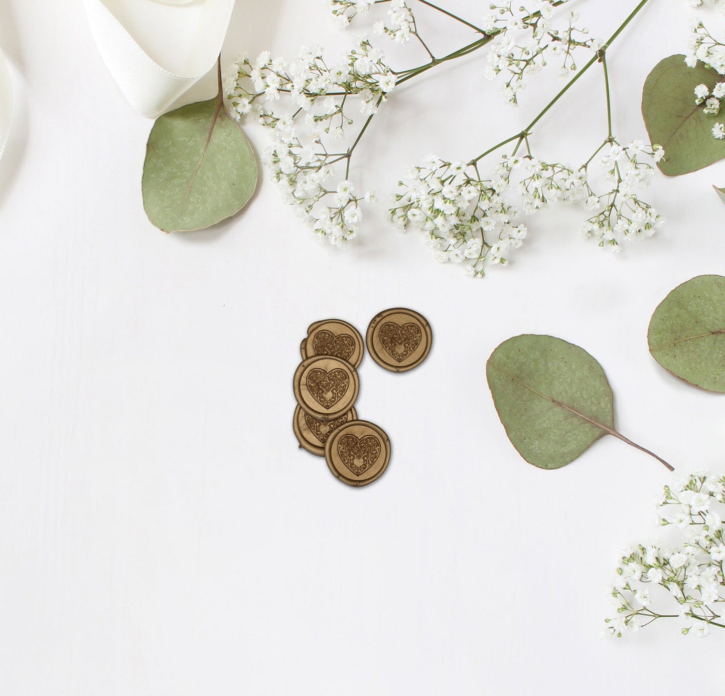 Gold Wax Seal Stickers