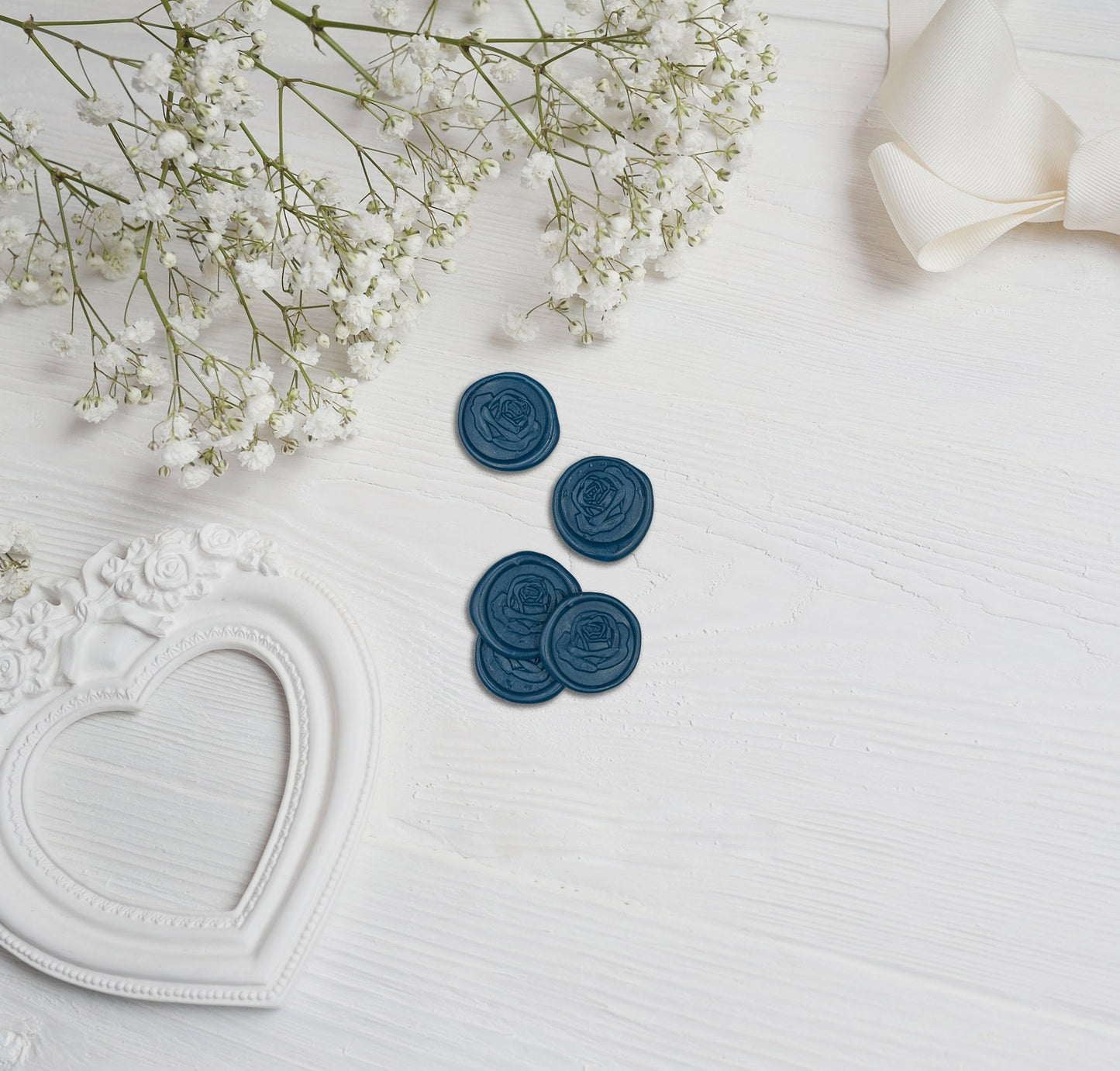 Blue Wedding Wax Seals