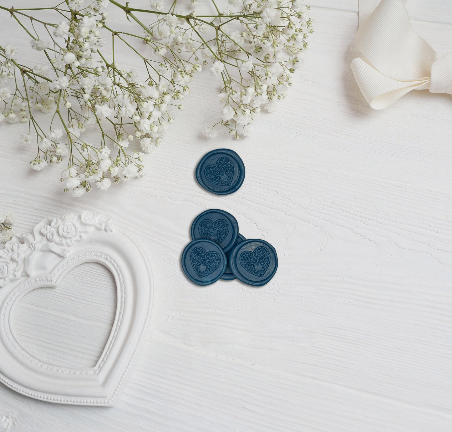Blue Wedding Wax Seals