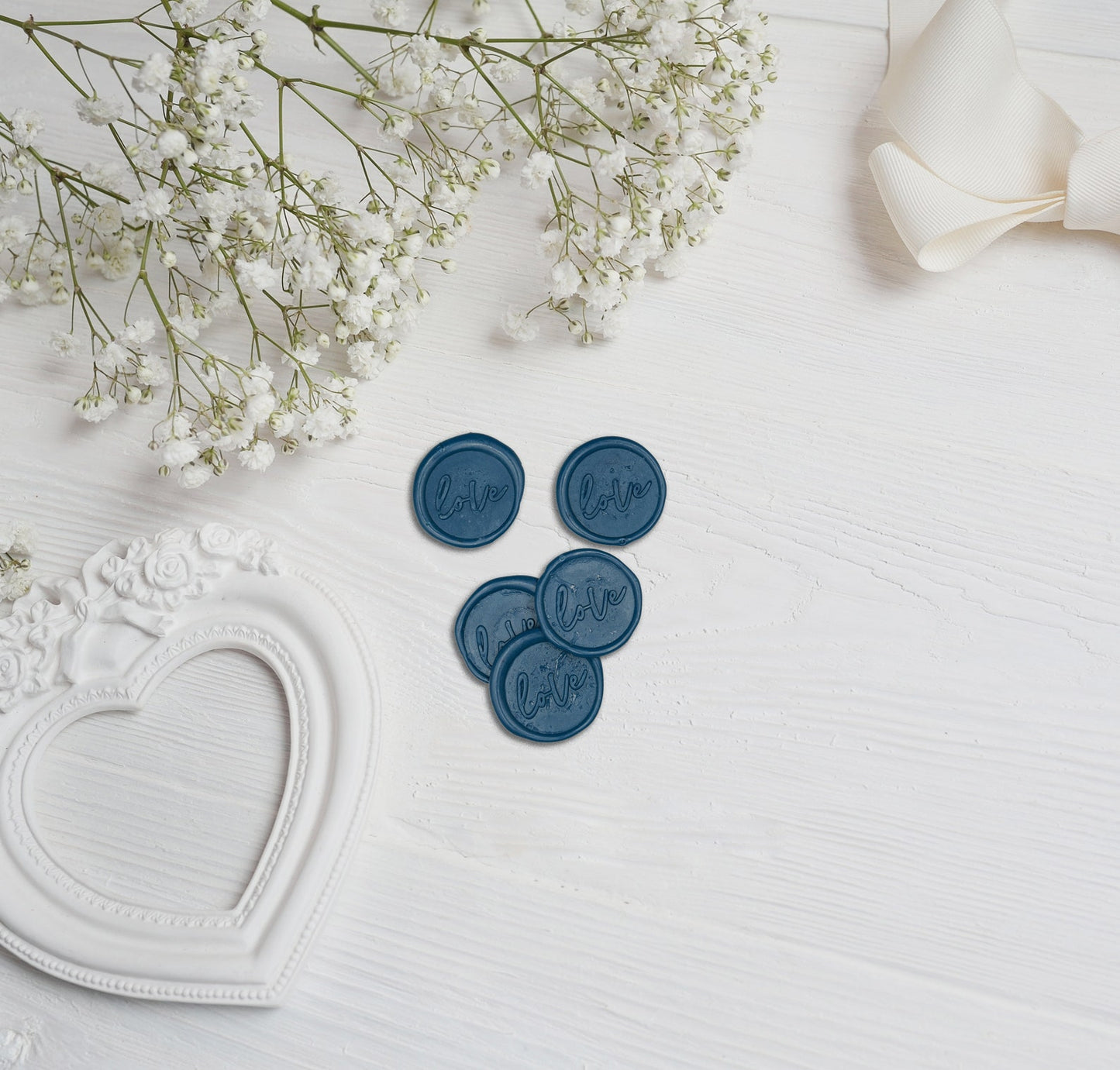 Blue Wedding Wax Seals