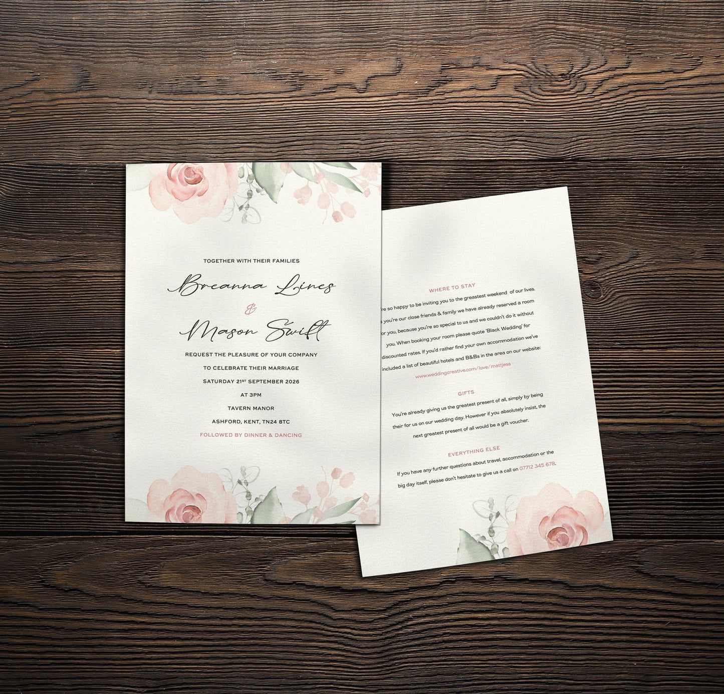Whimsical Wedding Invitations