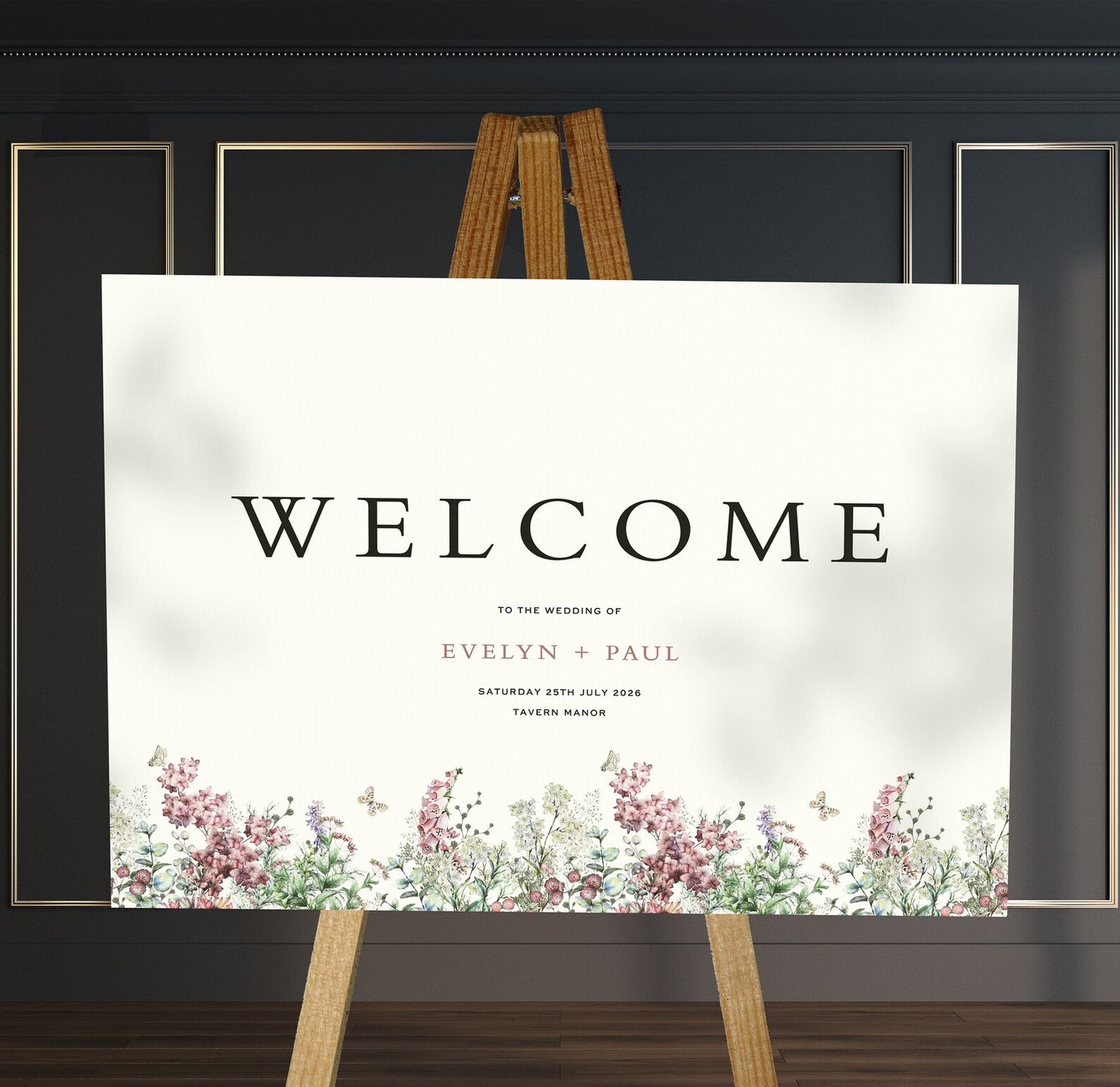 Welcome To Our Wedding