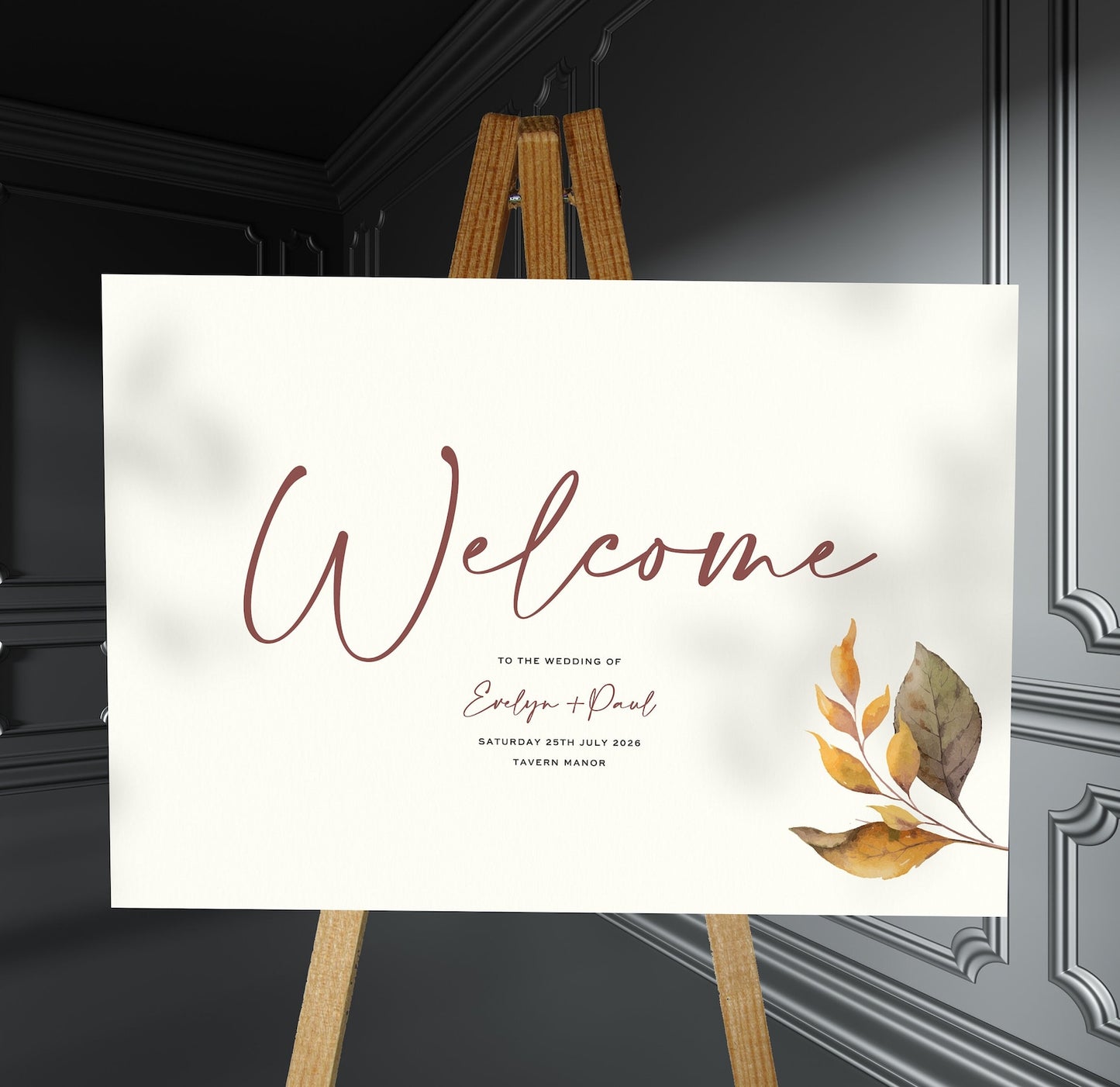 Wedding Entrance Signs