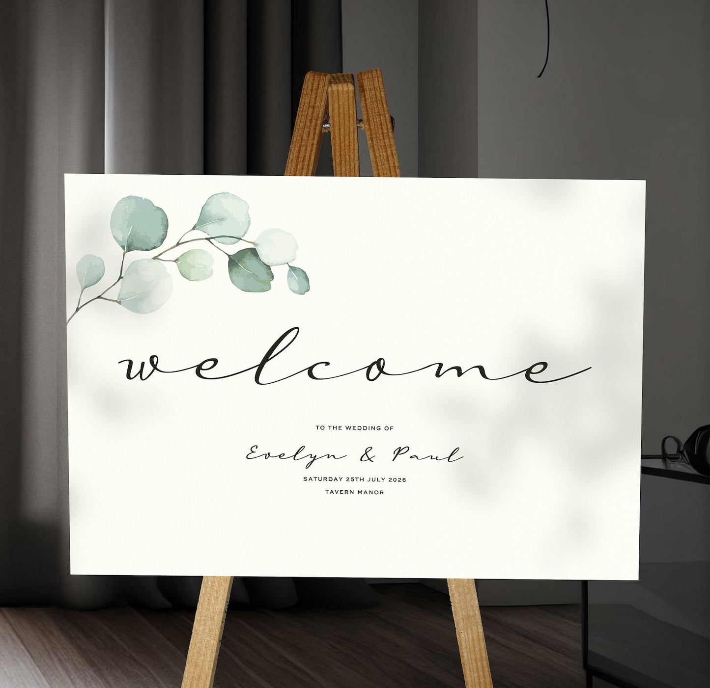 Welcome To Our Wedding Sign