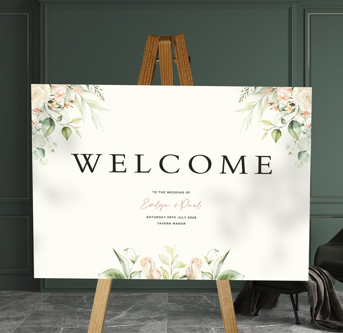 Entrance Wedding Sign