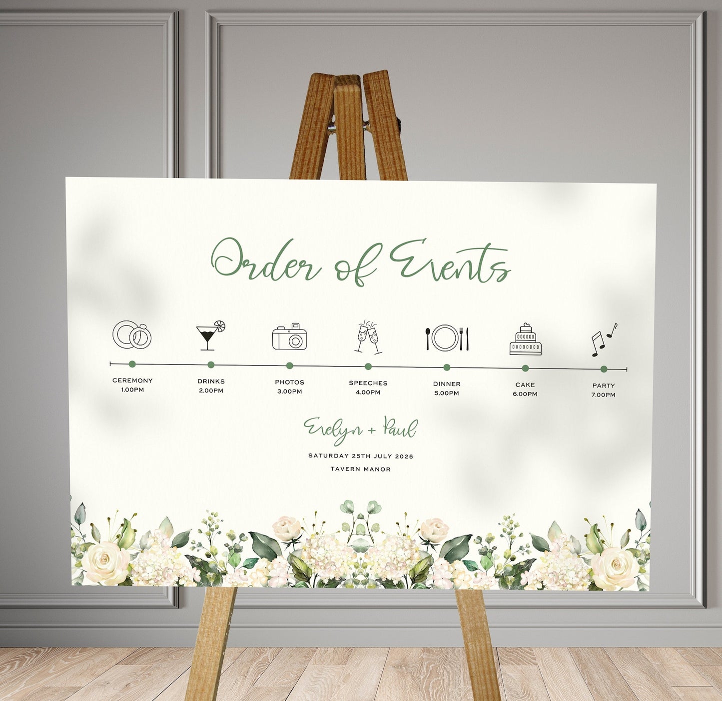 Order Of The Day Sign