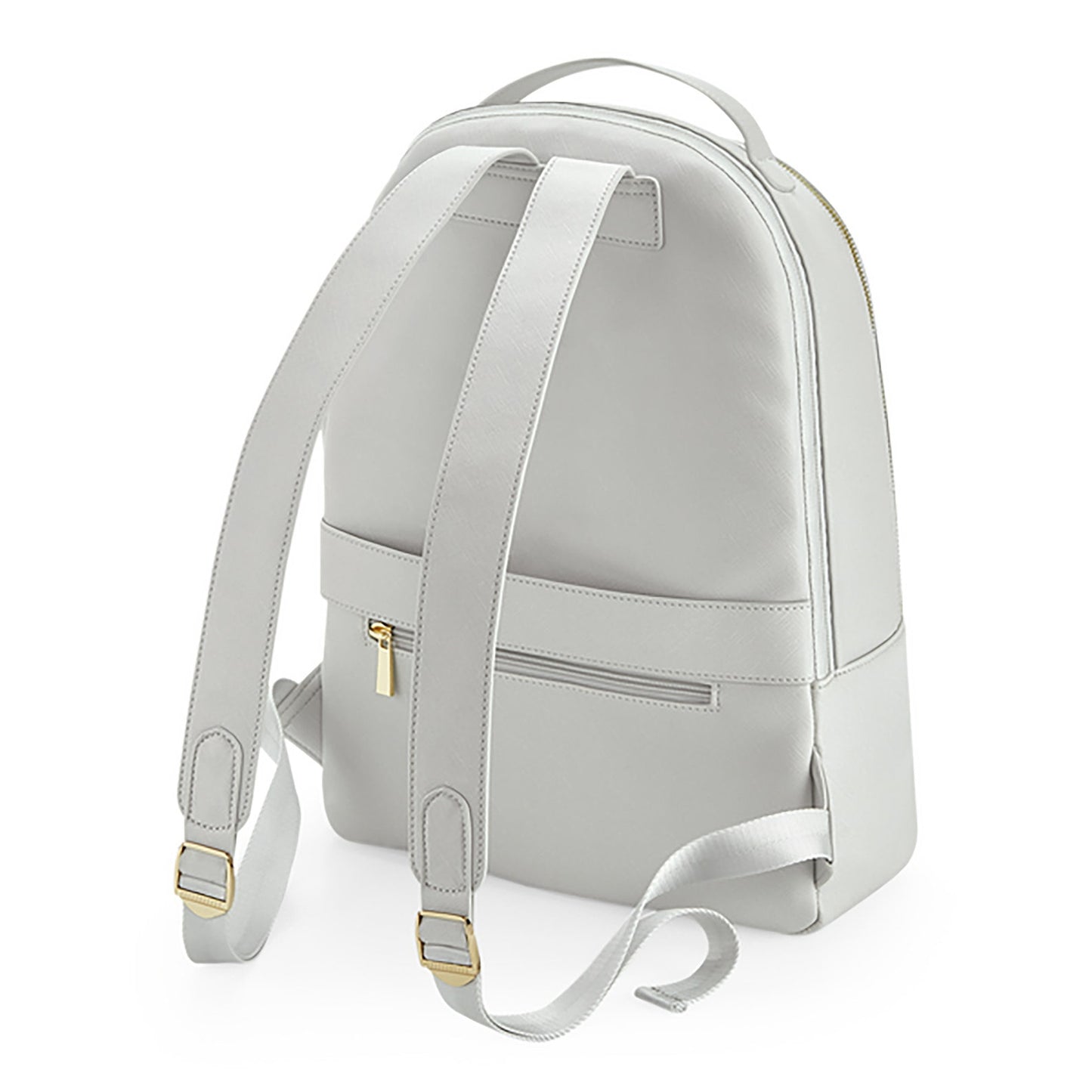 back of Stylish personalised gift set including backpack and matching items