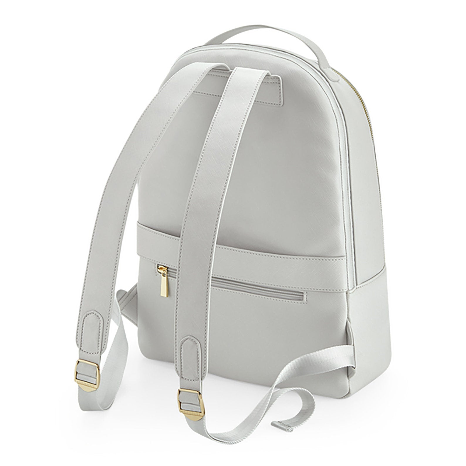 back of Stylish personalised gift set including backpack and matching items