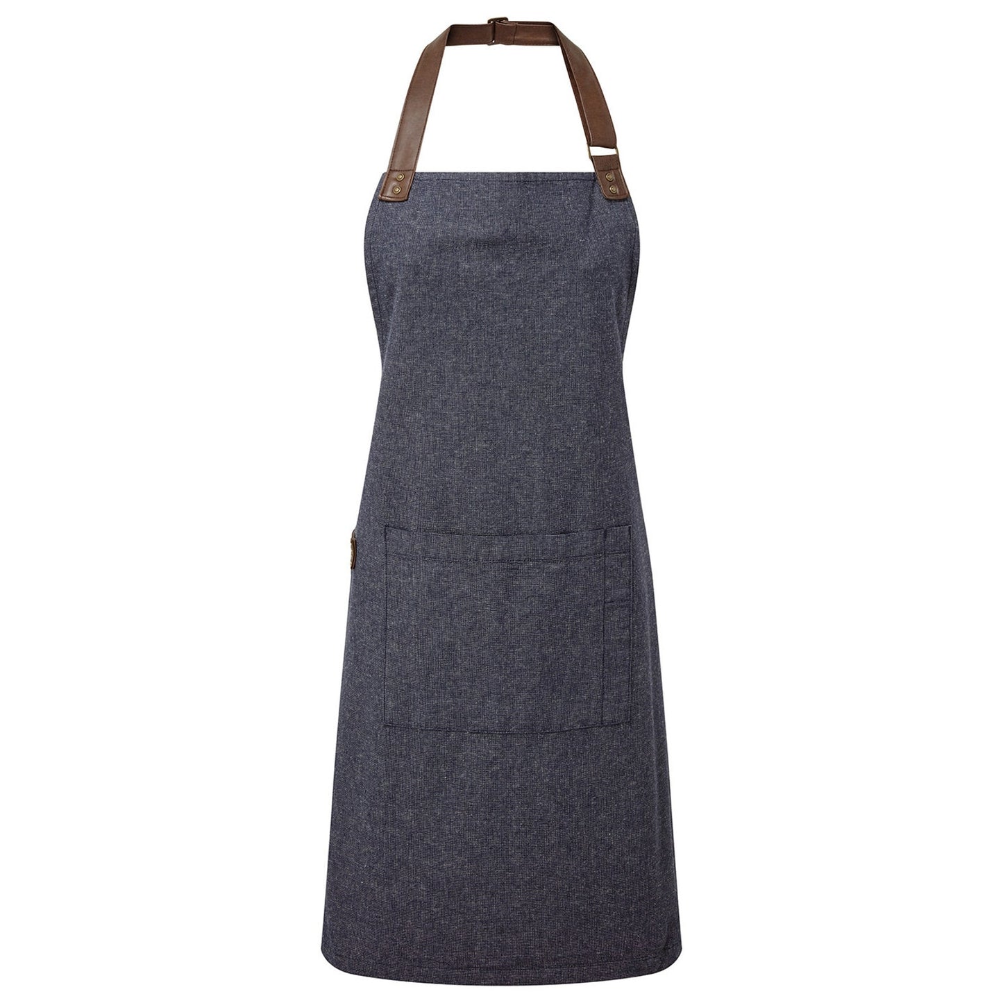 Monogrammed Apron | Personalised Cotton Bib Apron with Gold or Black Print