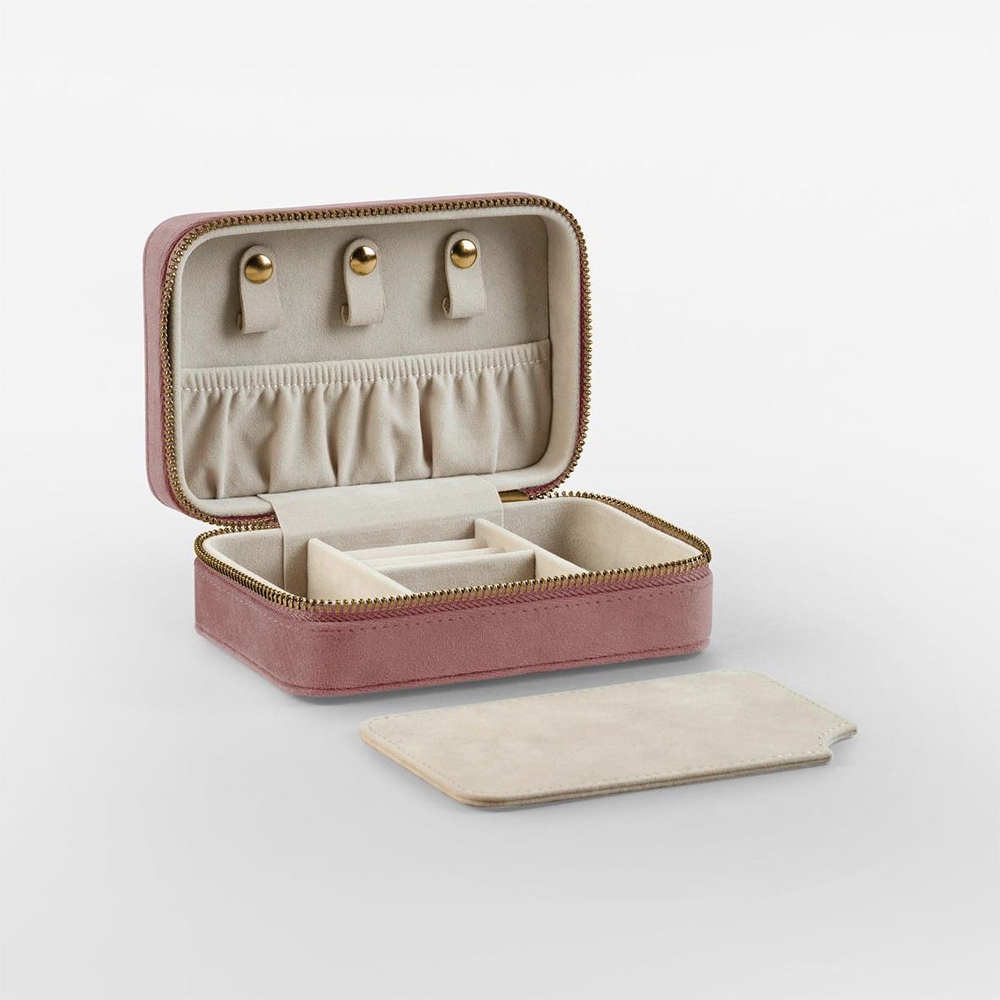 Gift idea for her – elegant velvet jewellery box