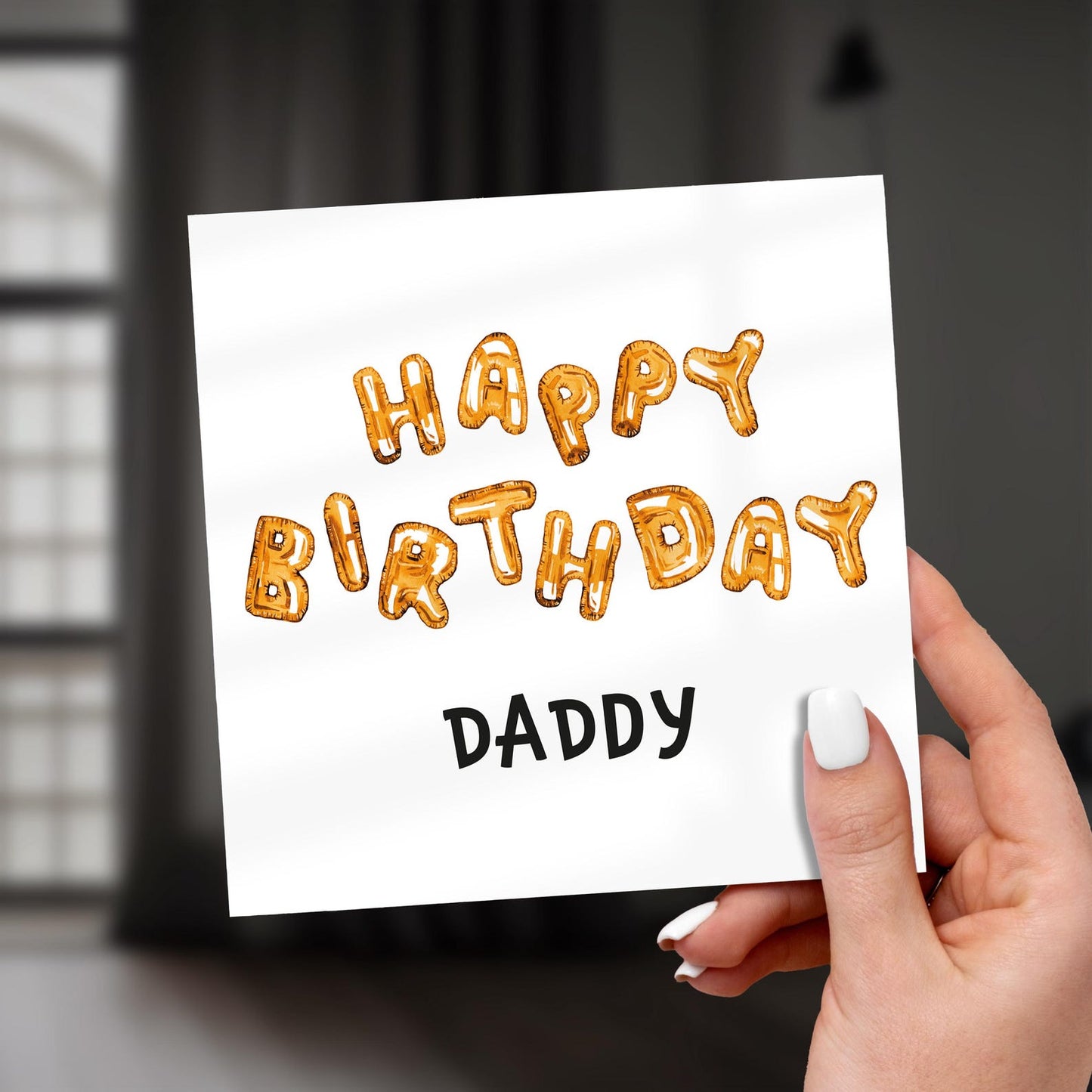 Happy Birthday Daddy, Daddy Birthday Card