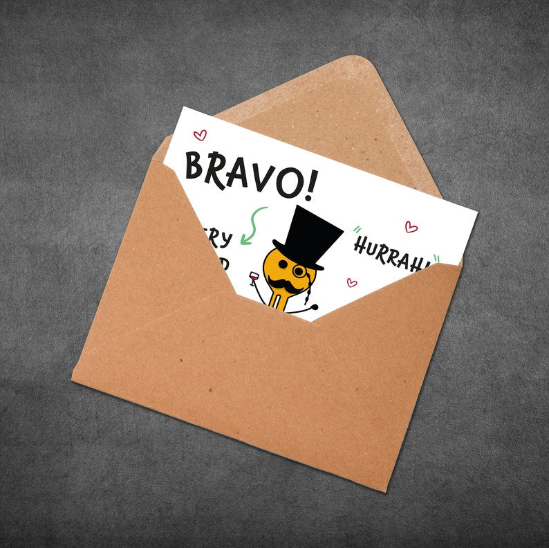 New Home Card - Bravo!