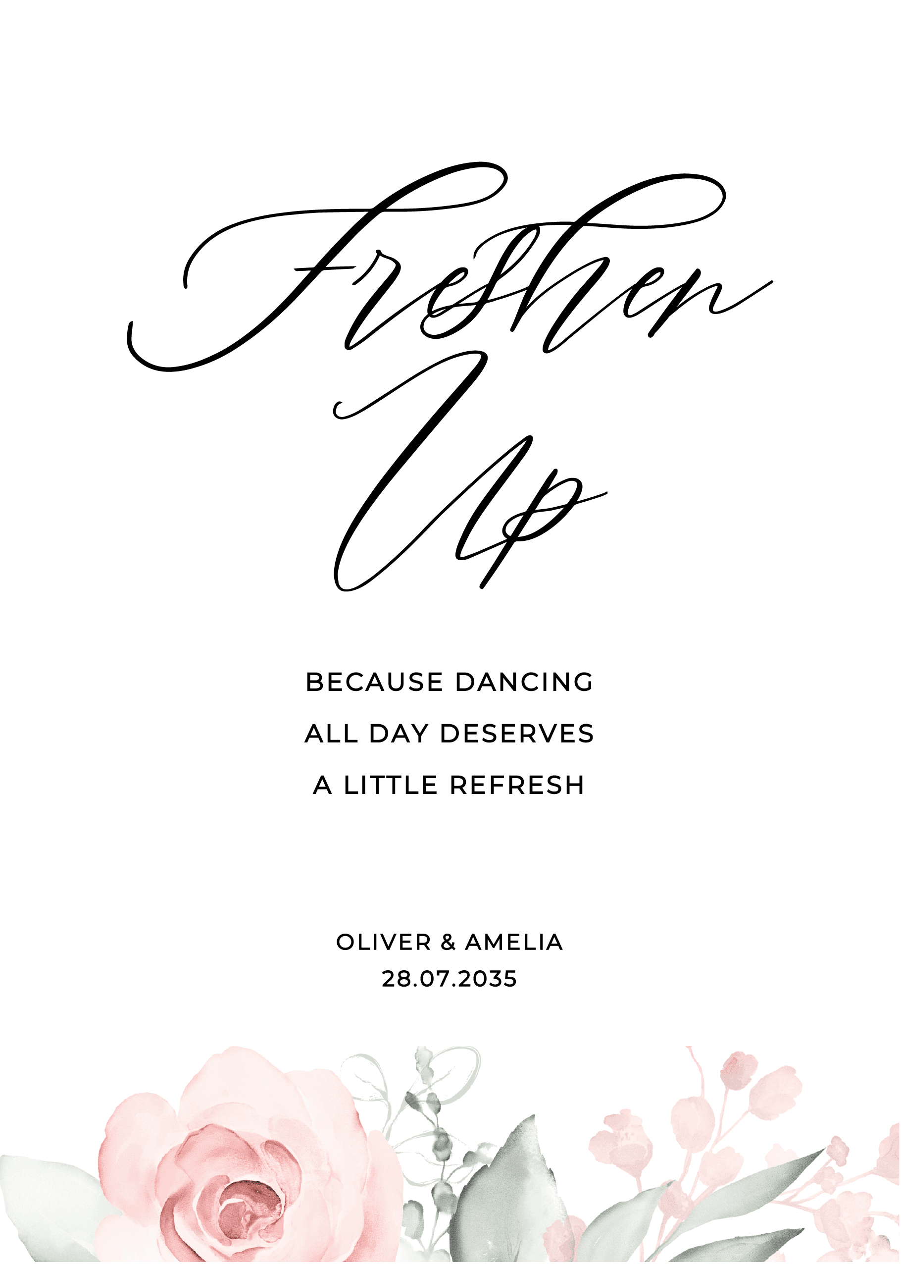 Whimsical Wedding Day Signs — main image