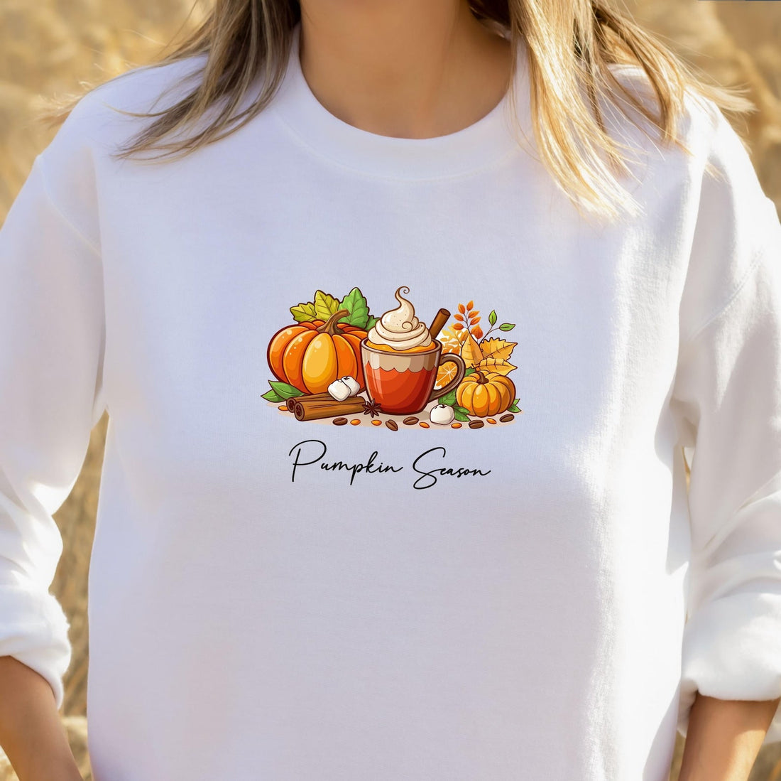 pumpkin season sweatshirt