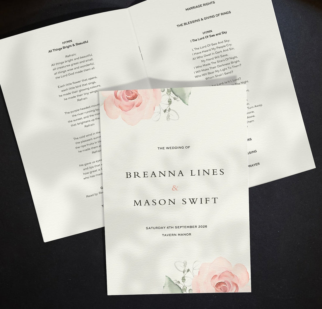 Order of Service Guidance