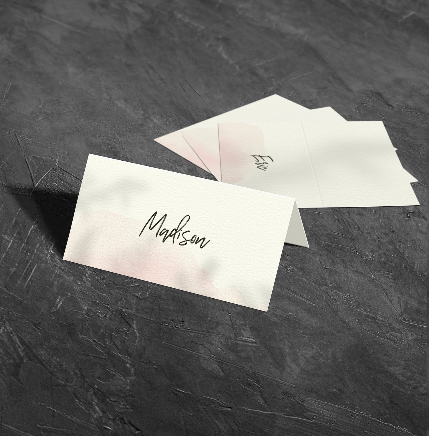 Simple Wedding Place Cards