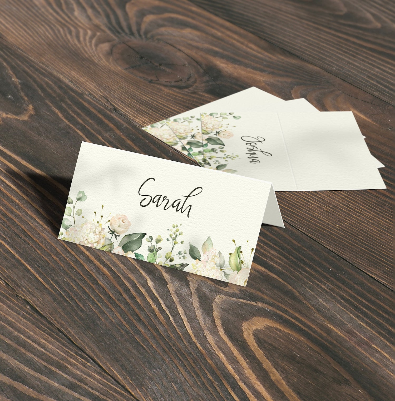 Rose Place Cards