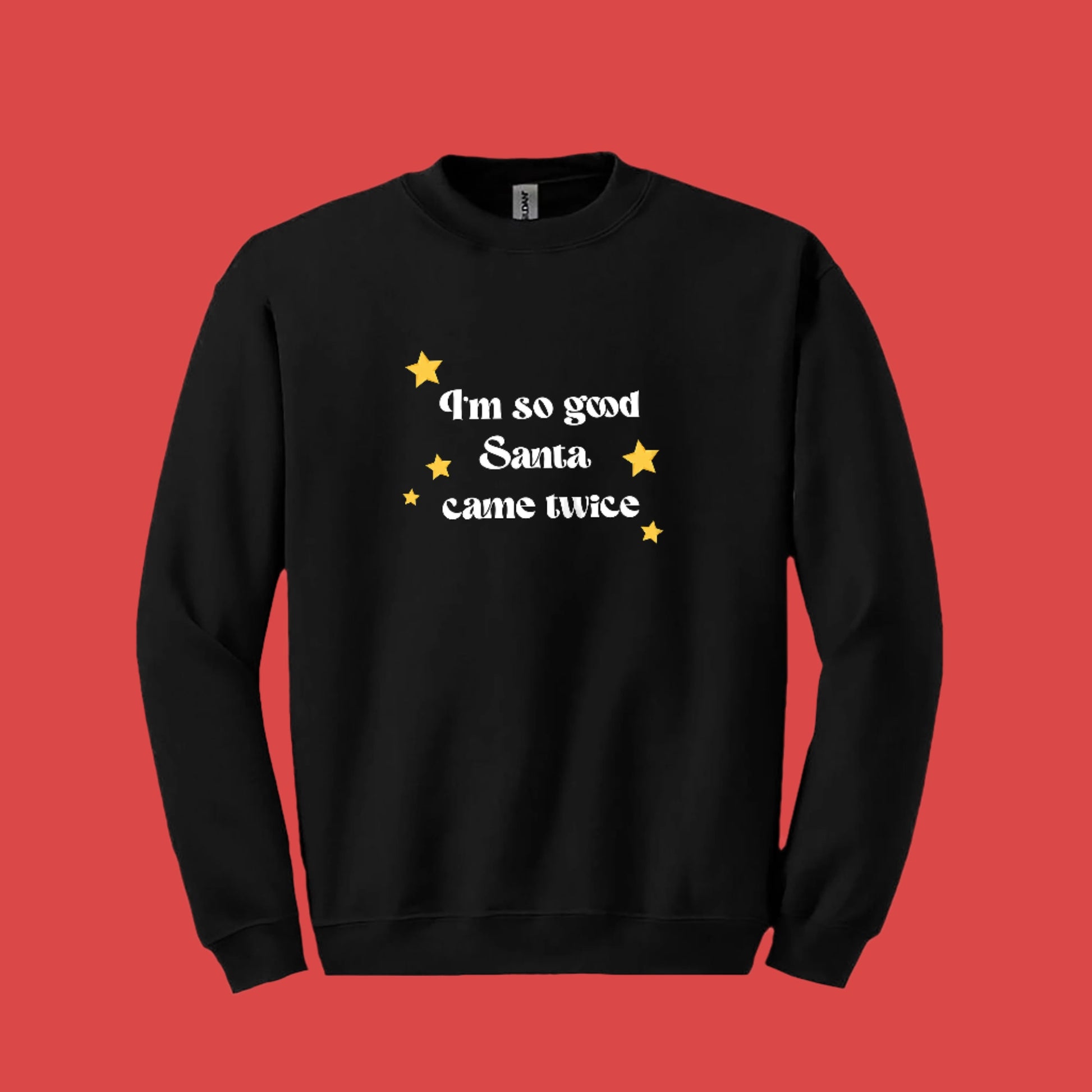 Black Rude Christmas jumper