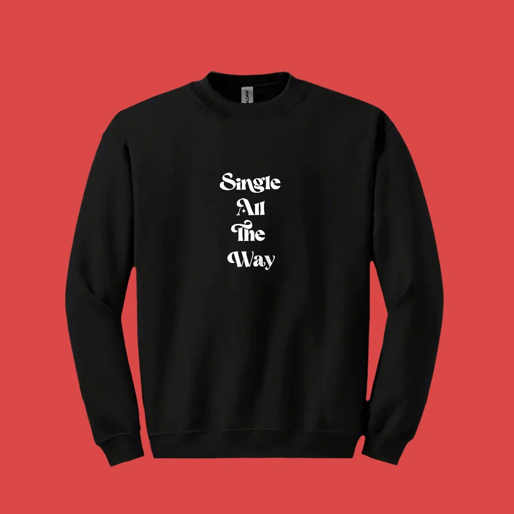 Black Single Christmas jumper