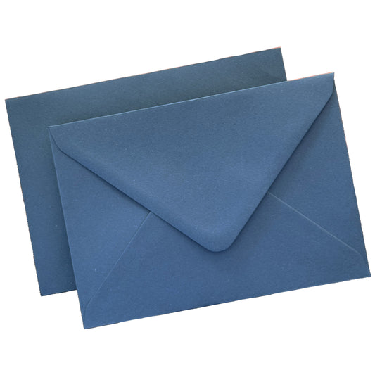 Blue Envelopes - C6 & 5x7"