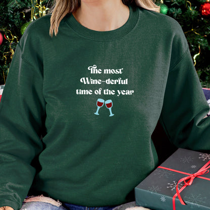 The Most Wine-derful Time Of The Year - Christmas Jumper