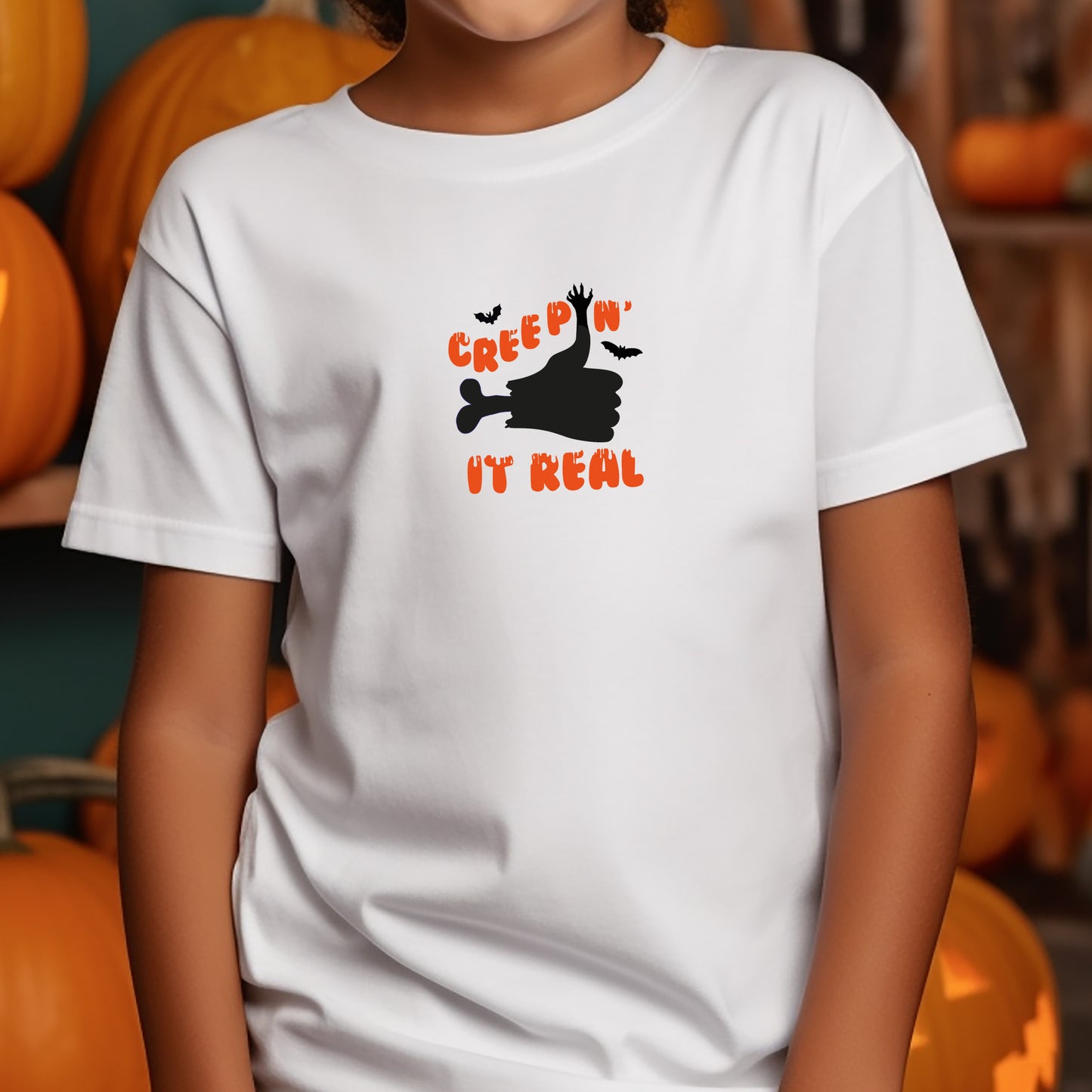 Creepin' It Real Kids T-Shirt (Girl & Boy Fits)