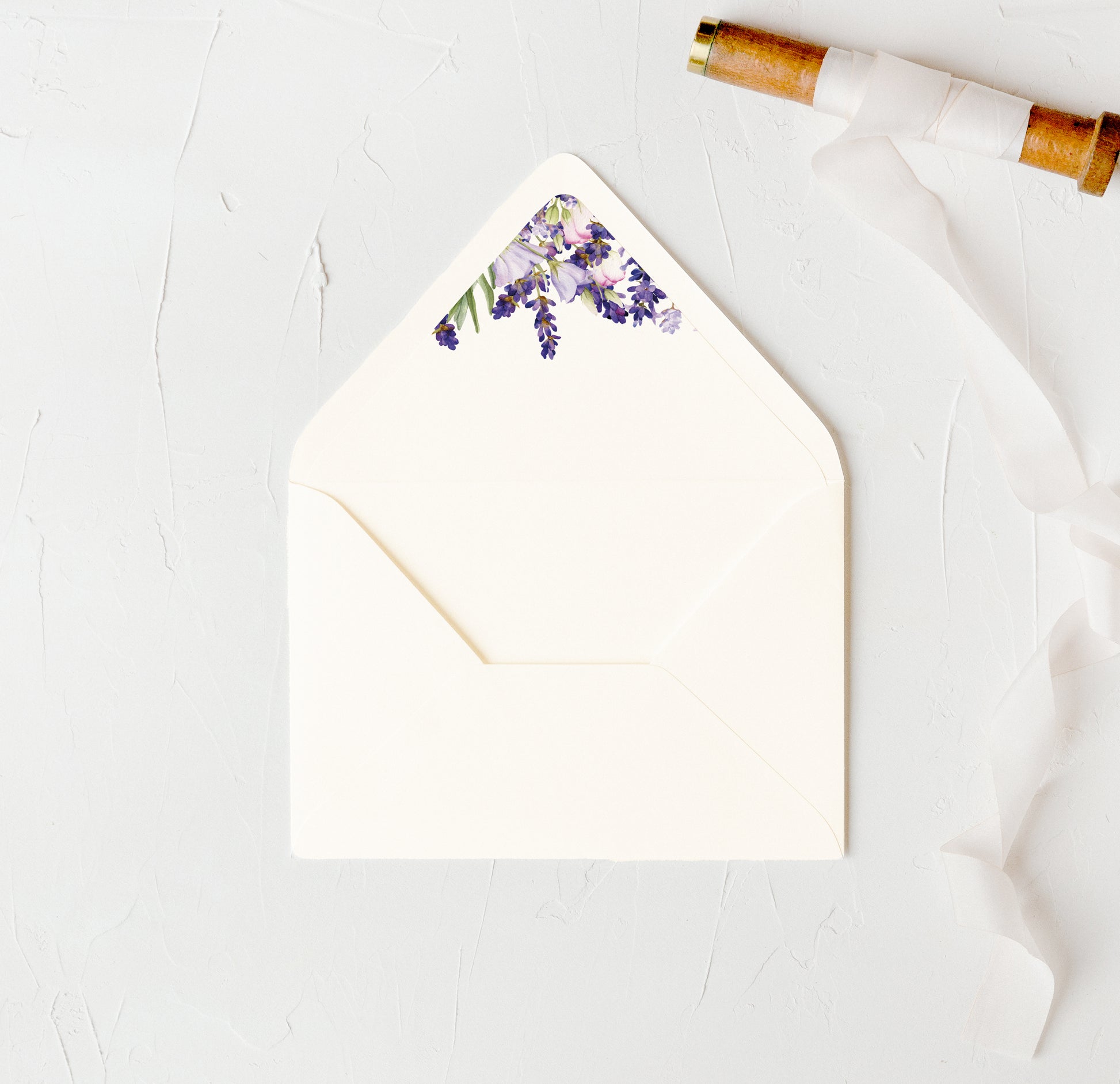 Lavender Envelope Lining