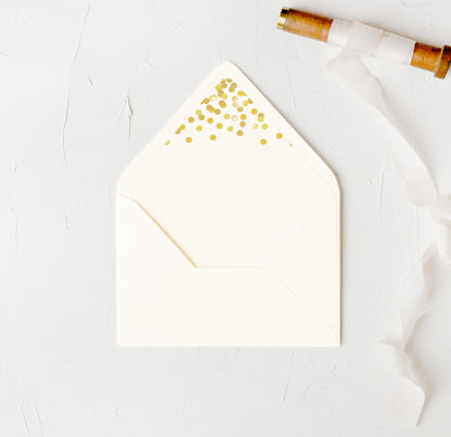 Confetti Envelope Lining