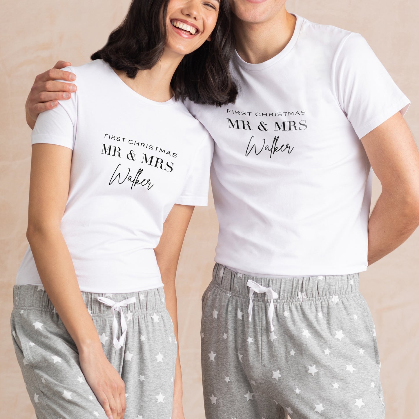 First Christmas As Mr And Mrs Pyjamas