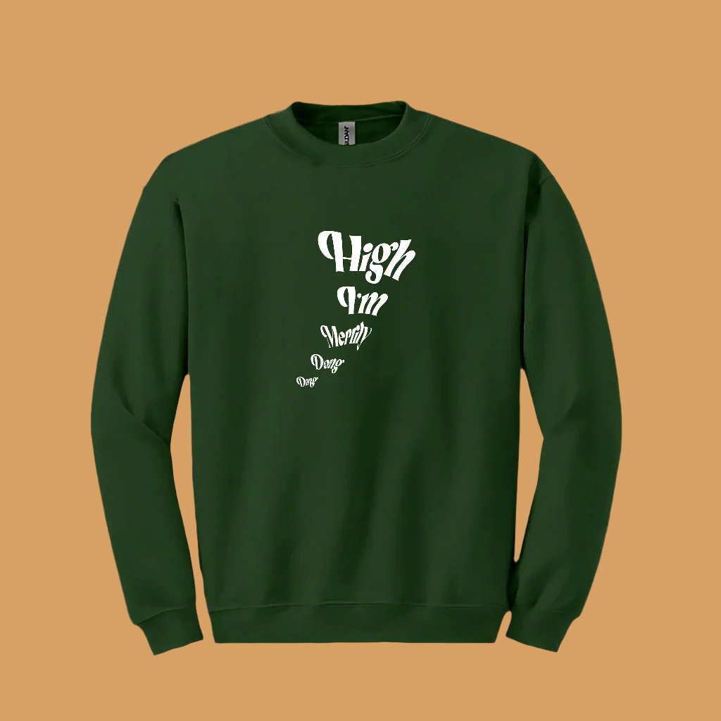 Green Funny Christmas clothing