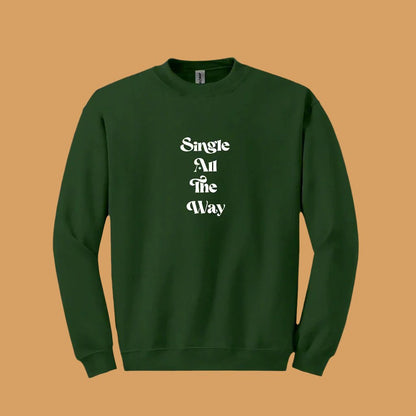 Green Single Christmas jumper