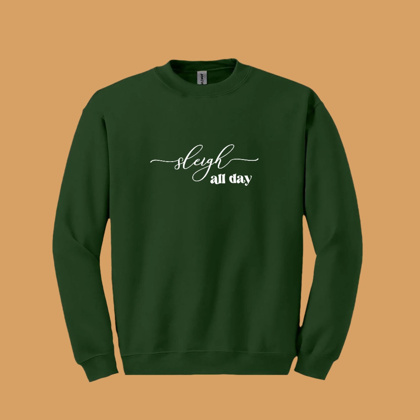 Green_Sleigh_all_day_Christmas_jumper