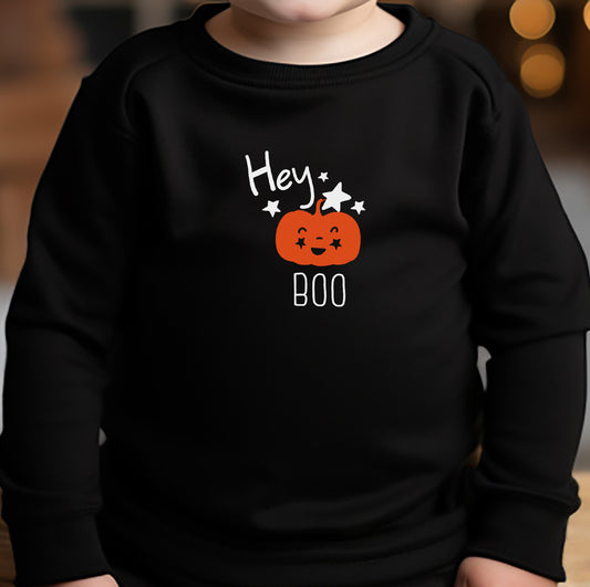Hey Boo Infant Halloween Sweatshirt